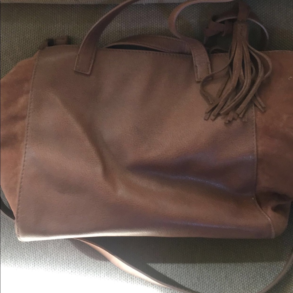 AEO leather crossbody purse